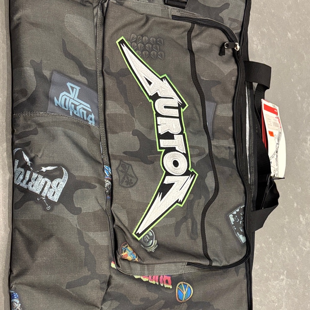 Burton Gray Camouflage Snowboard Duffel Bag